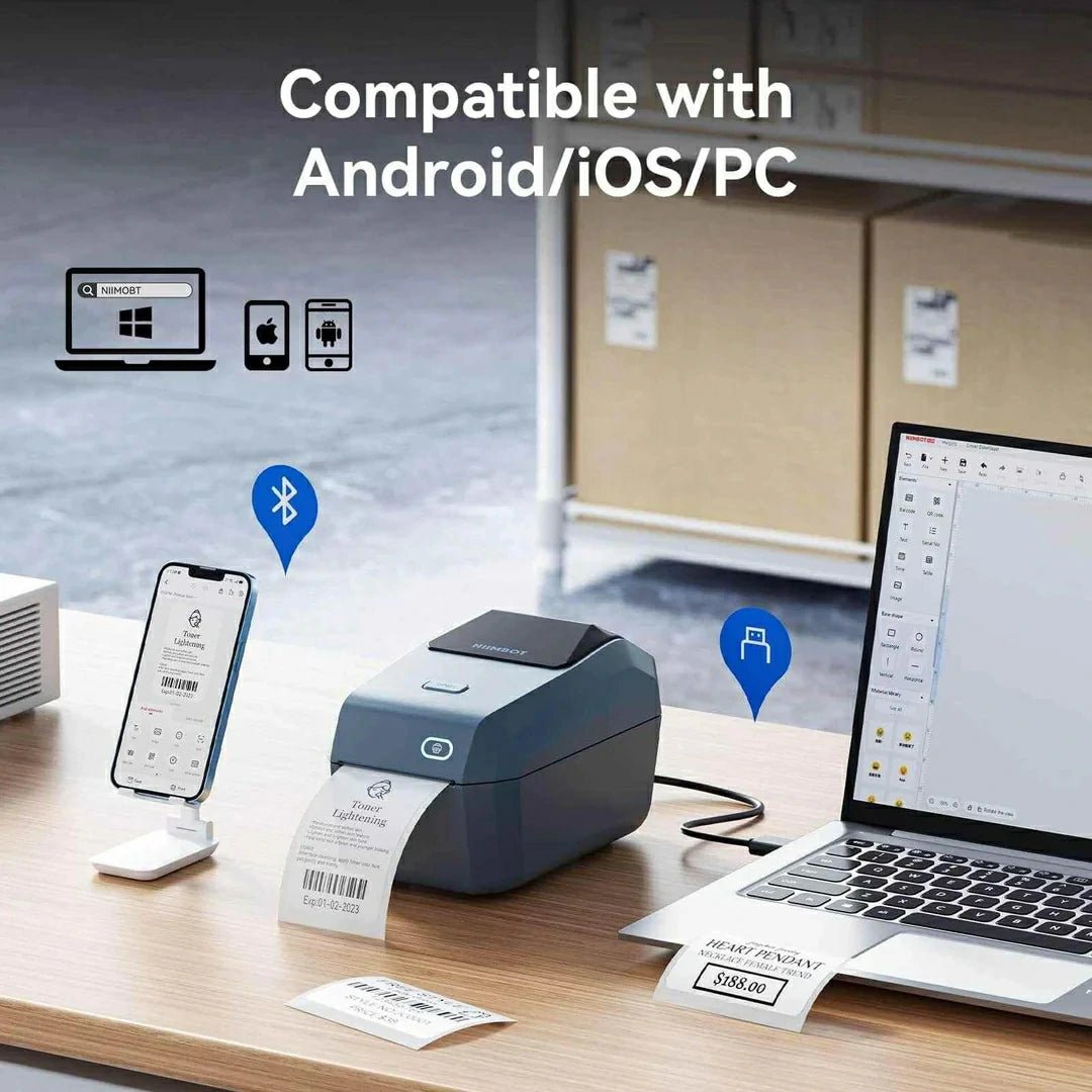 NIIMBOT K3 3 Inch Bluetooth Inkless Thermal Label Maker ( WIFI )