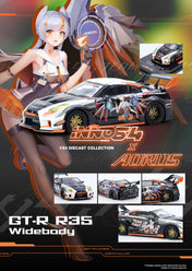 INNO64 - GT-R R35 WIDEBODY AORUS X INNO64 Limited Edition