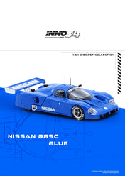 INNO64 1:64 NISSAN R89C BLUE IN64-R89C-BL