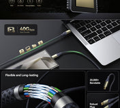 VOLTME POWERLINK UTRON CTC 240W 5A 40GPBS 2M | BLACK