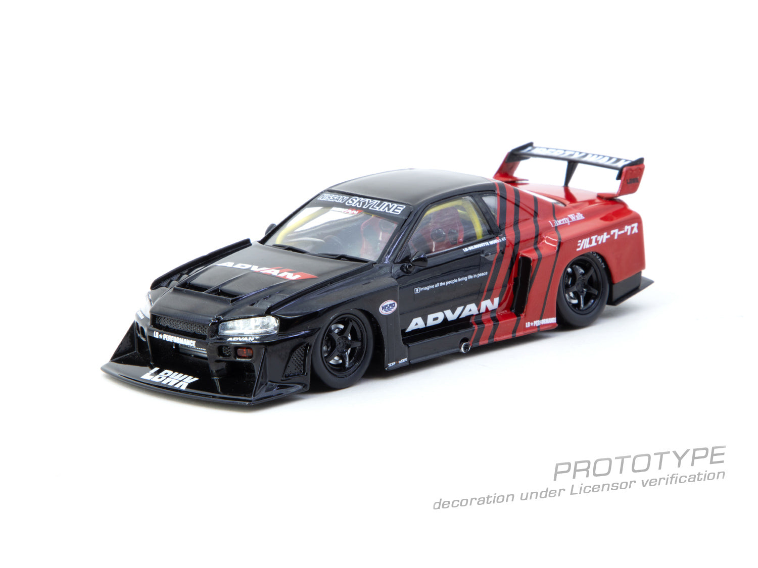 Tarmac Works 1:43 - Nissan LB-ER34 Super Silhouette SKYLINE ADVAN