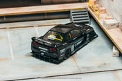Tarmac Works 1:43 LB-ER34 Super Silhouette SKYLINE Black (T43-021-BK)