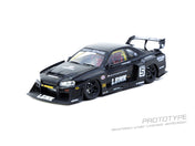 Tarmac Works 1:43 LB-ER34 Super Silhouette SKYLINE Black (T43-021-BK)