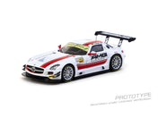 Tarmac Work 1/64 Mercedes-Benz SLS AMG GT3 Macau GT Cup - FIA GT World Cup 2015 Winner Maro Engel