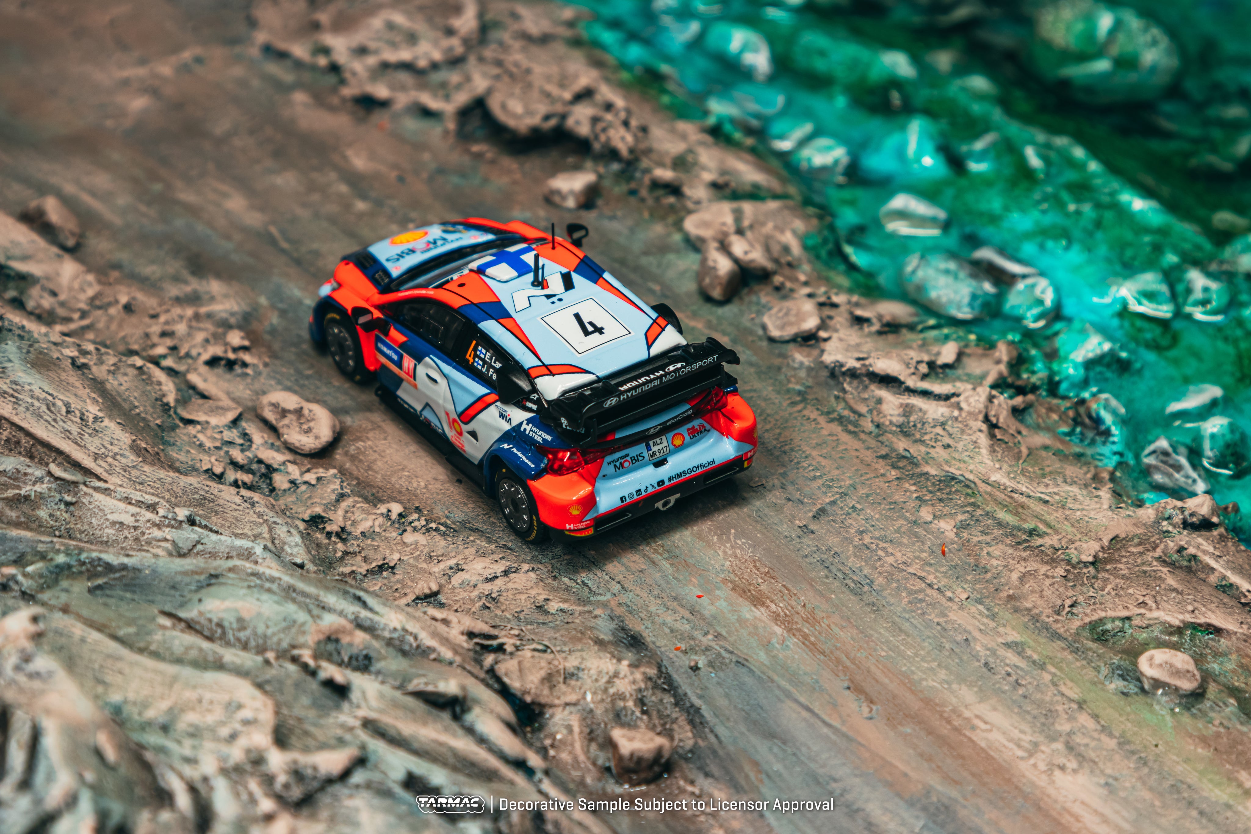 Tarmac Works 1:64 Hyundai I20 N Rally1 Hybrid Rally Sweden 2024 Winner (T64-089-24RS04)