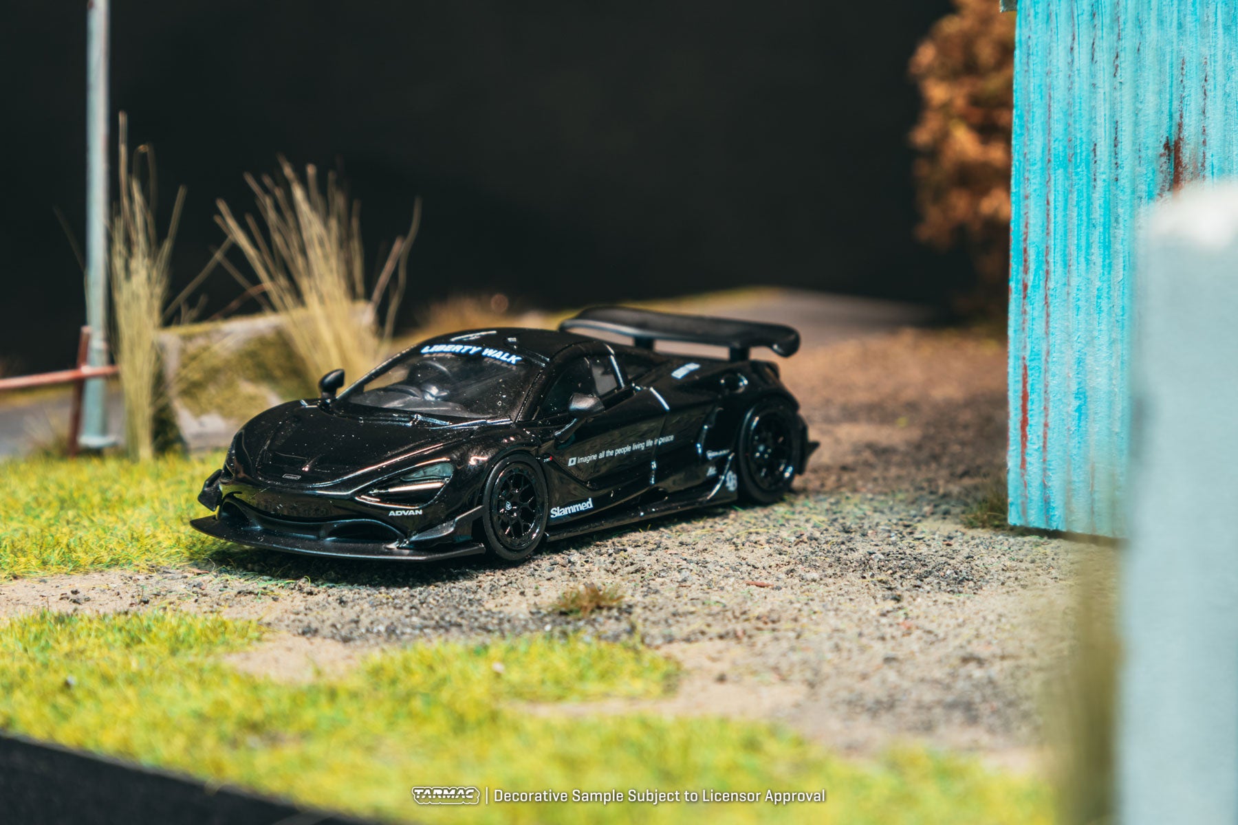 Tarmac Work 1/64 LB-WORKS 720S Black