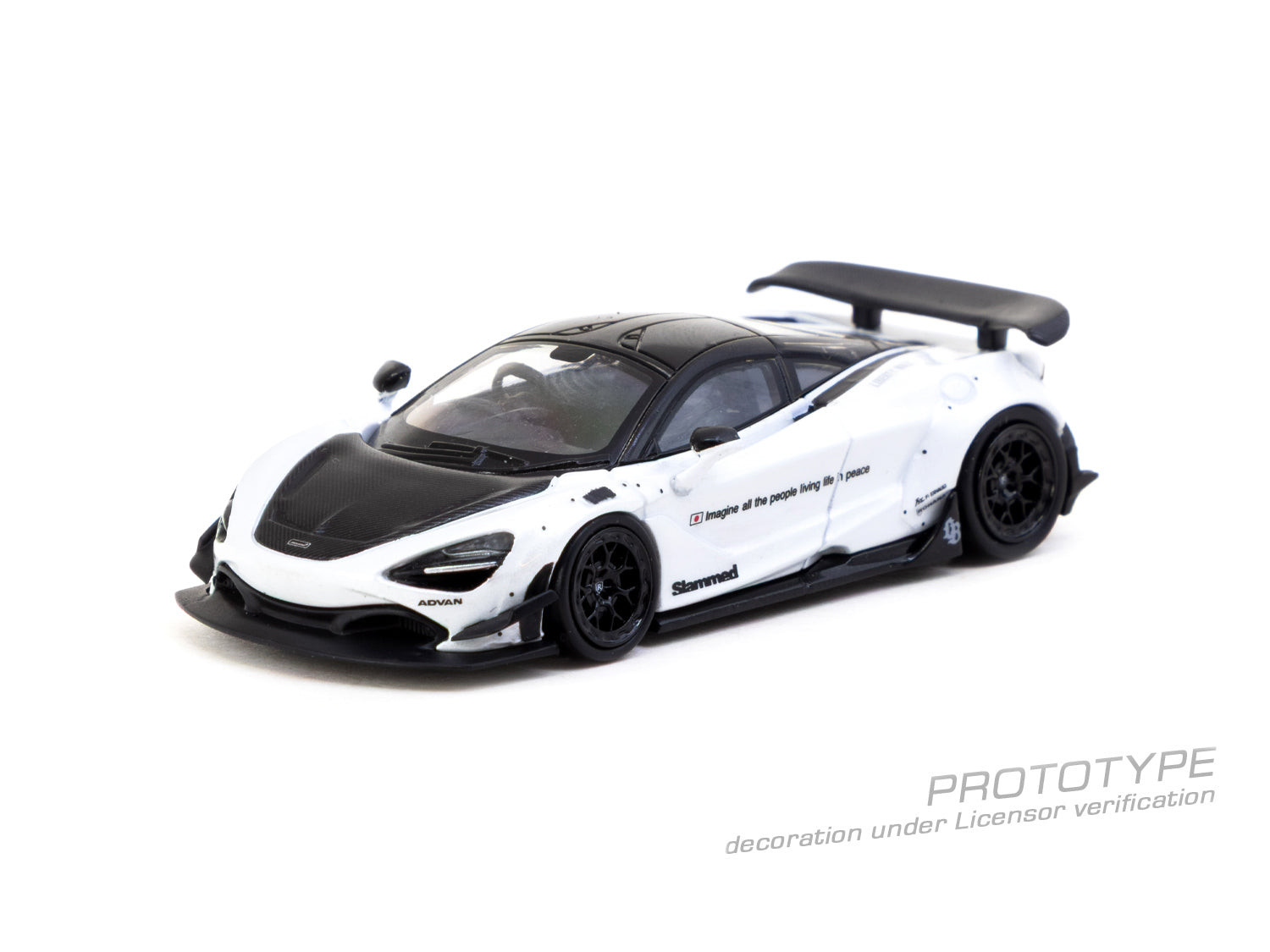 Tarmac Work 1/64 LB-WORKS 720S White