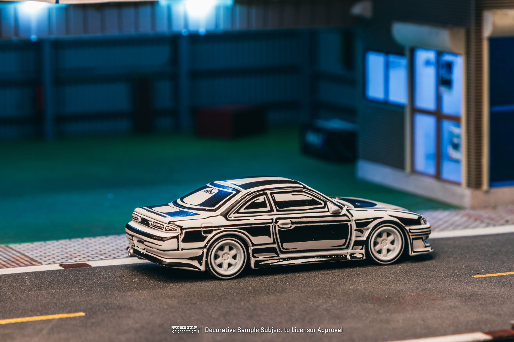 Tarmac Works 1/64 - VERTEX Silvia (S 14) - Designed by JOSHUA VIDES