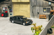 1:64 MERCEDES-BENZ 190 E 2.3-16 -BLUE-BLACK METALLIC -TARMAC WORKS