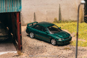Tarmac Work 1/64 Mitsubishi Lancer GSR Evolution Green Metallic