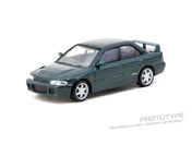 Tarmac Work 1/64 Mitsubishi Lancer GSR Evolution Green Metallic