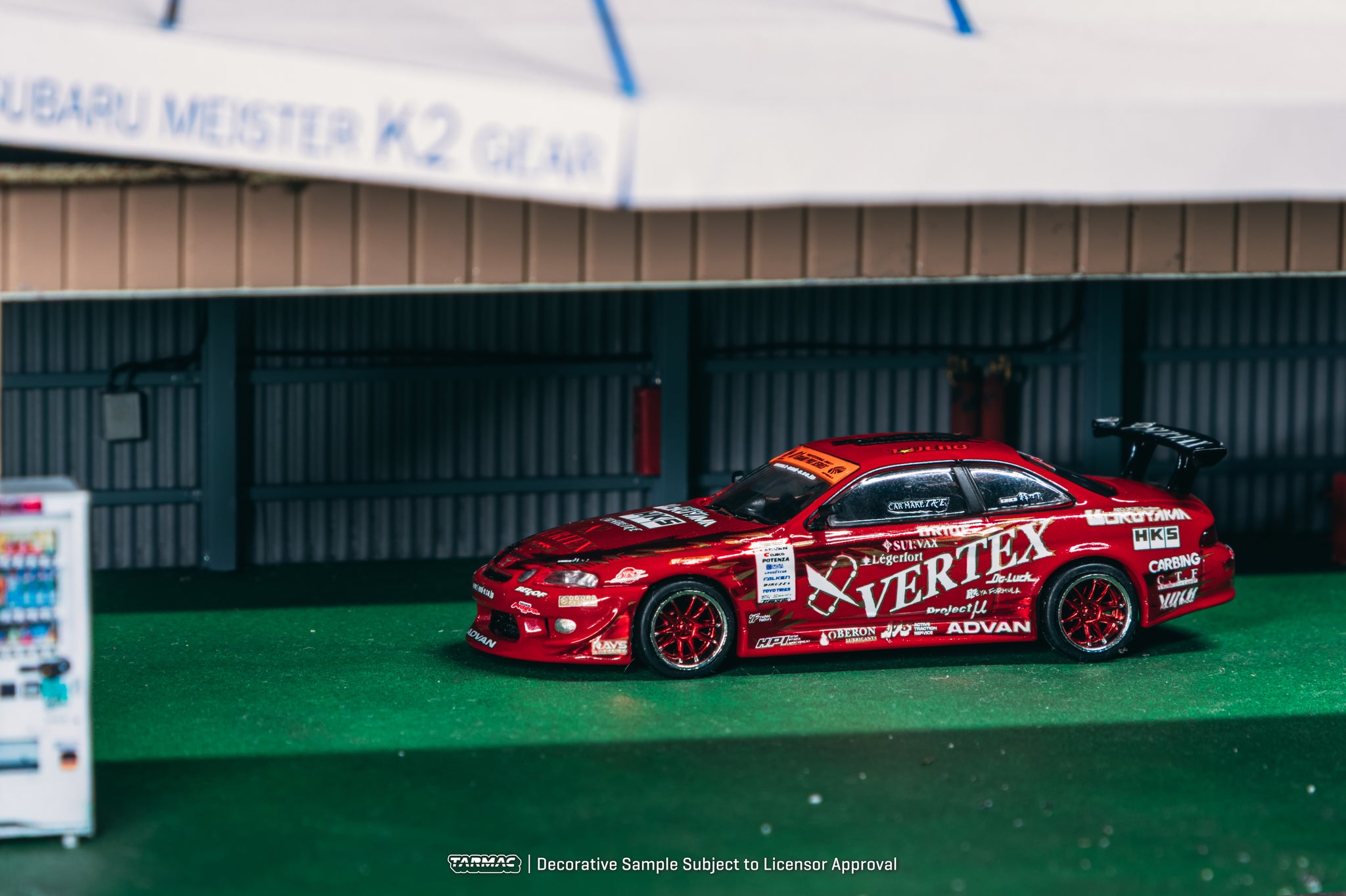 Tarmac Works - Vertex Ridge TE3005 Soarer Model Car + Trading