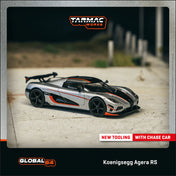 TW 1:64 Koenigsegg Agera Rs MoonSilver/Black T64G-TL005-MS