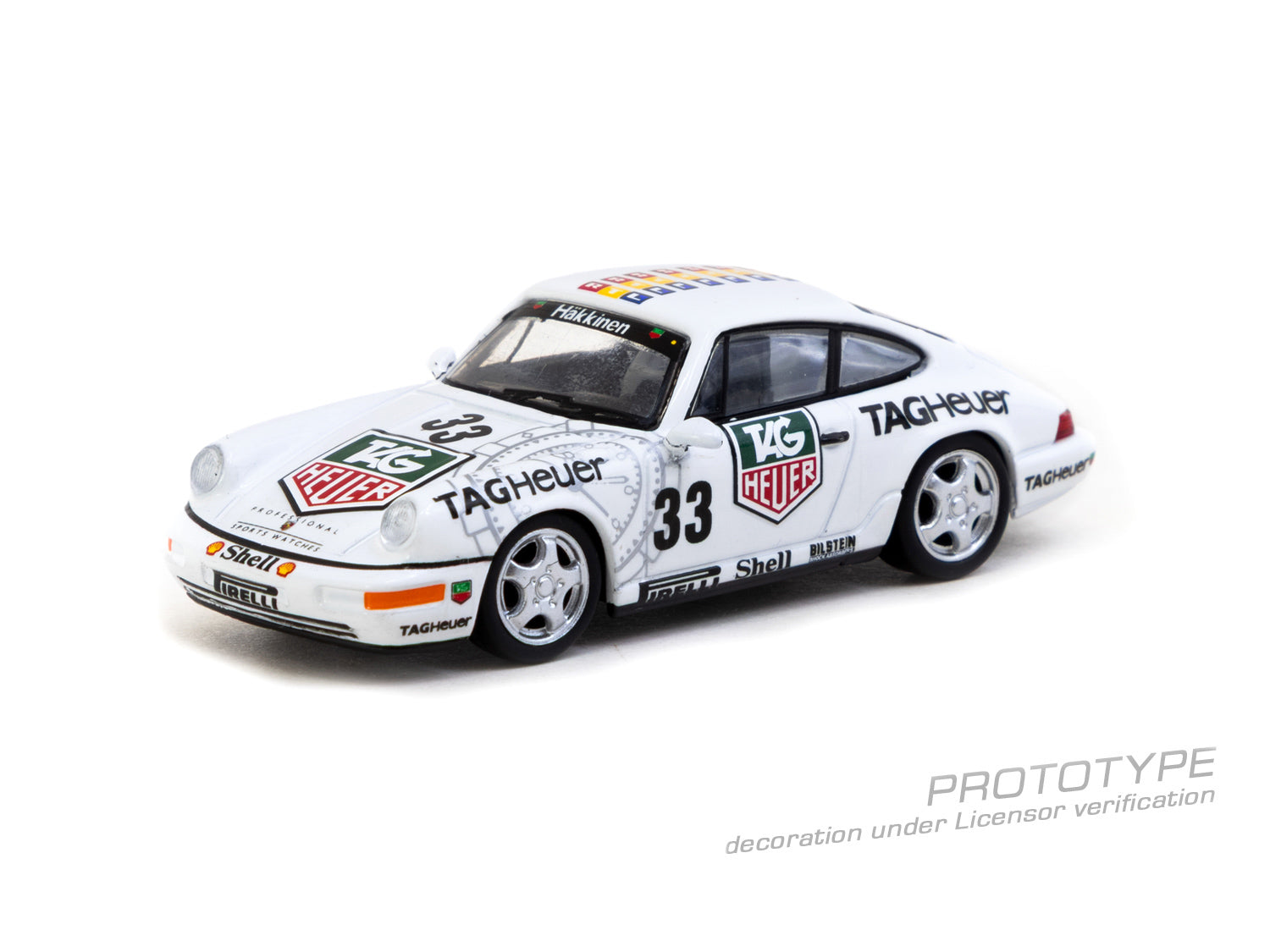 Tarmac Work 1/64 Porsche 911 Carrera 2  Porsche Supercup Monaco 1993 Winner