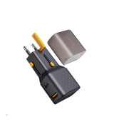 VOLTME EZTRAVEL 35 UNIVERSAL TRAVEL ADAPTER| BLACK