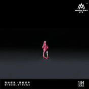 Pink/green dinosaur dolls are expected to arrive in about one month