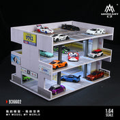 MoreArt1:64 Japanese Parking Building Scene B Simulation Model