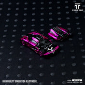 TIME TOP 1:64 Koenigsegg One.1 - Pearl Rose Red - Gift Box Edition