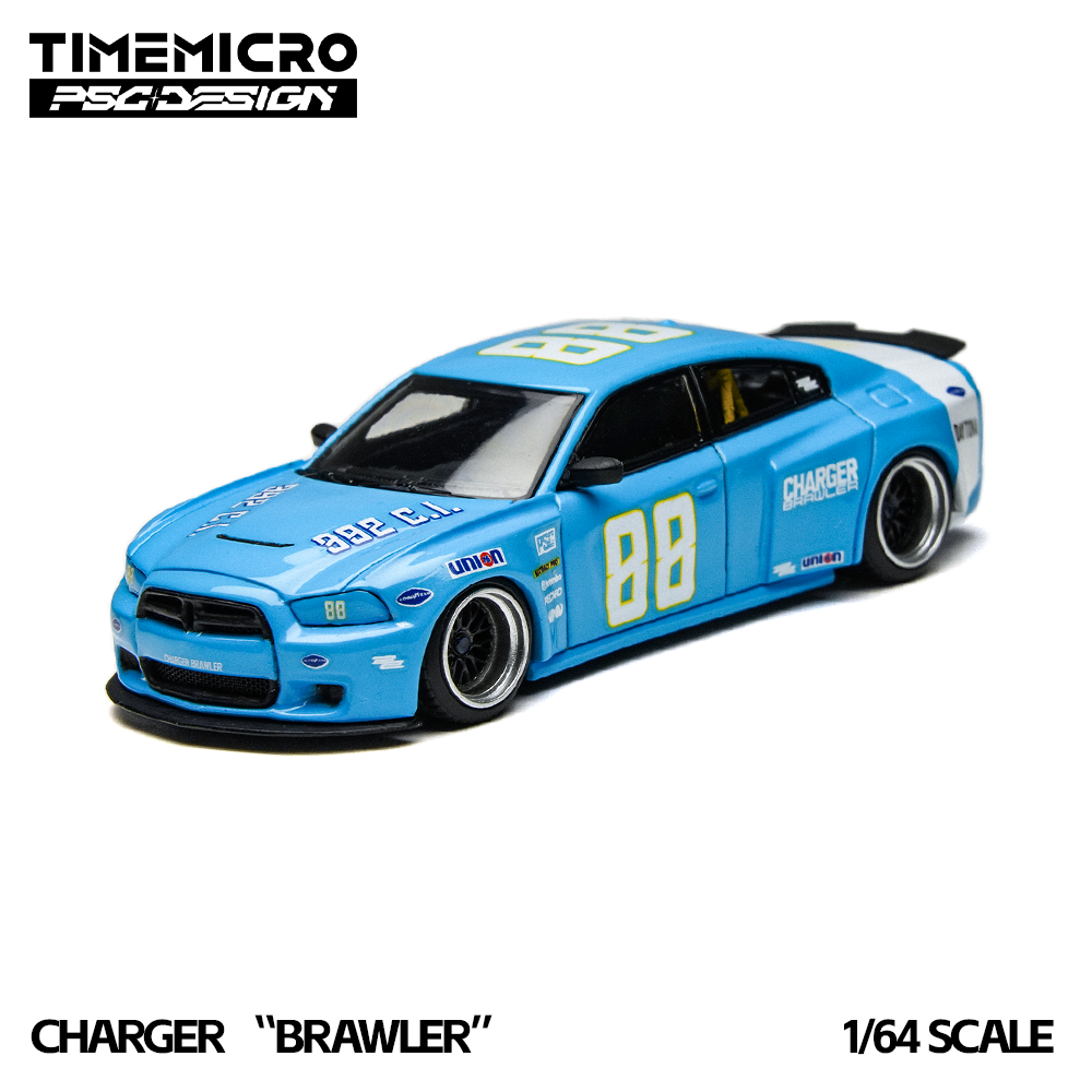 TimeMicro × PSC DESIGN 1:64 Charger “Brawler” Daytona