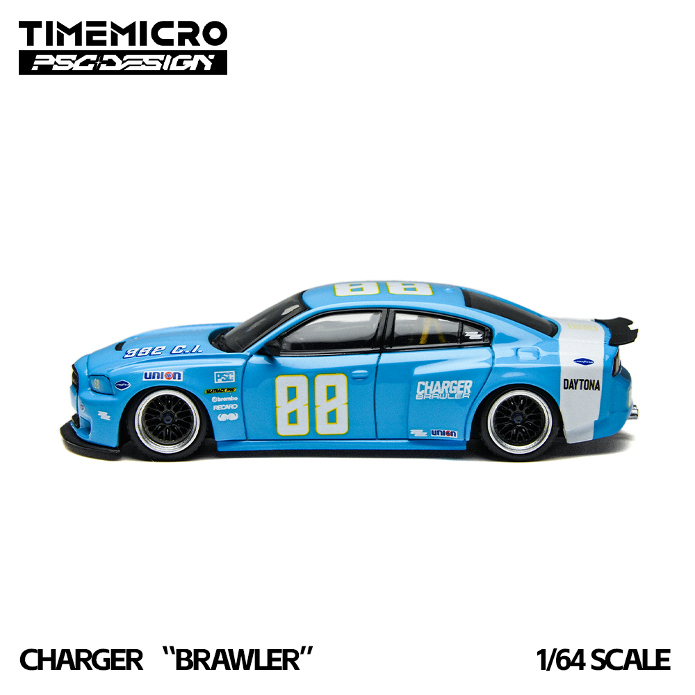 TimeMicro × PSC DESIGN 1:64 Charger “Brawler” Daytona