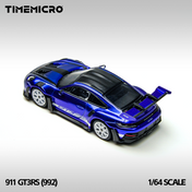 TimeMicro 1:64 992 GT3 RS San Marino Blue Simulation Alloy Car Model