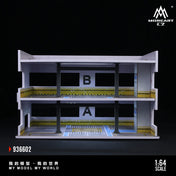 MoreArt1:64 Japanese Parking Building Scene B Simulation Model