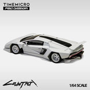 TimeMicro × PSC DESIGN 1:64 Countach "V" Ver. Mechanic PSC simulation alloy car model