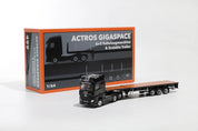 1:64 Mercedes-Benz Actros 6x2 &amp; Scalable Trailer