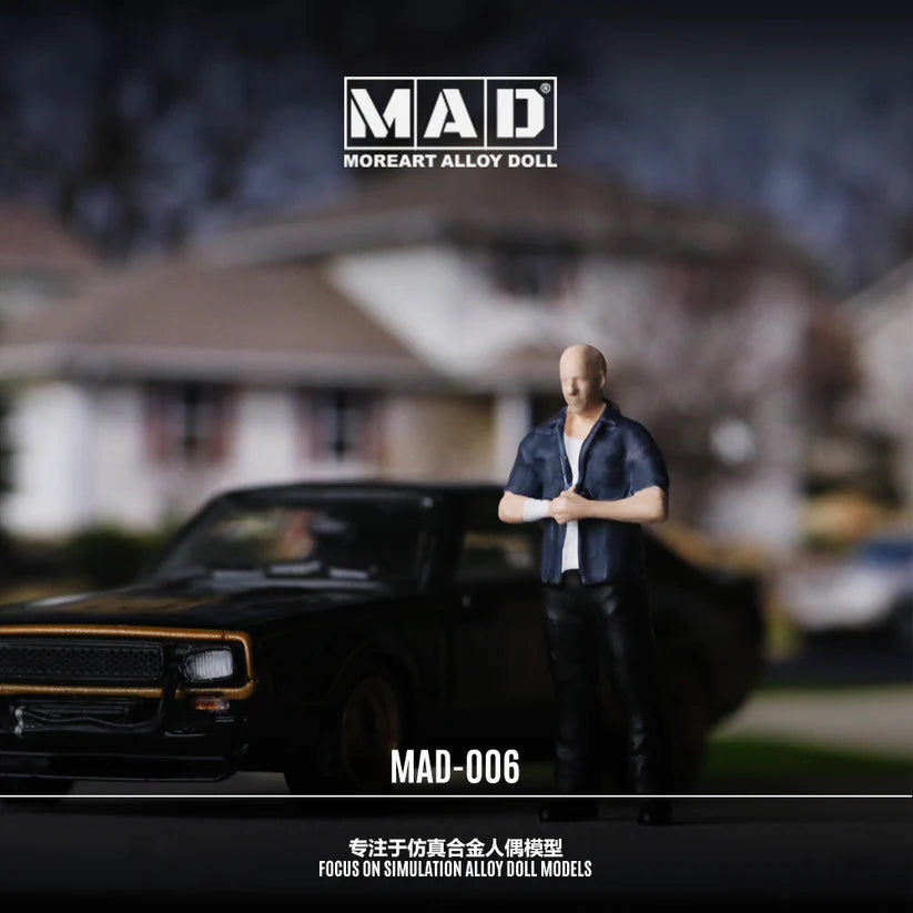 MAD 1:64 Fast & Furious-themed realistic alloy figurine model