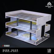 MoreArt1:64 Japanese Parking Building Scene B Simulation Model