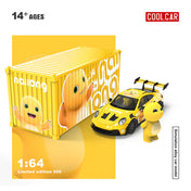 CC 1:64 Milk Dragon Painted Series Replica Alloy Car Model