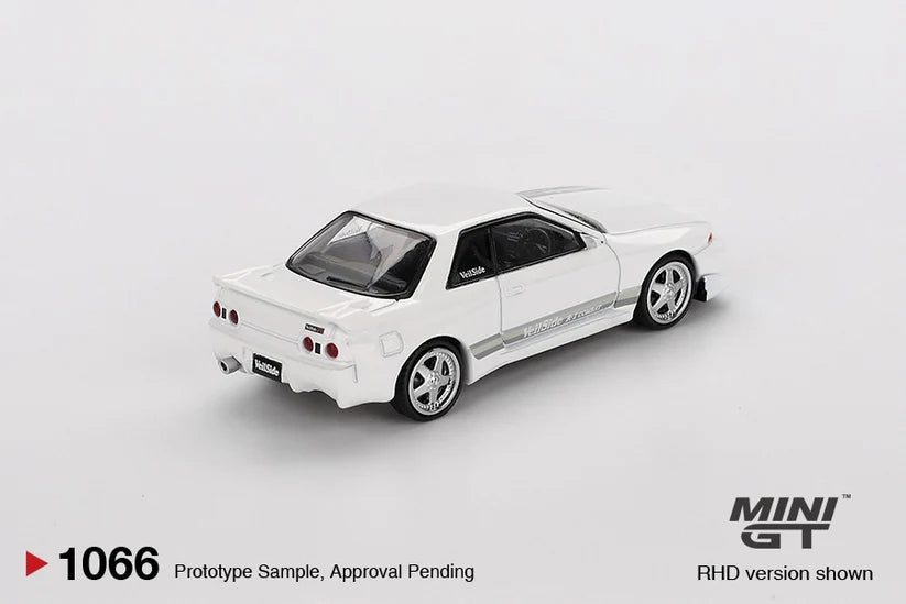 MINIGT - NISSAN SKYLINE GT-R (R32) VEILSIDE COMBAT C-I WHITE