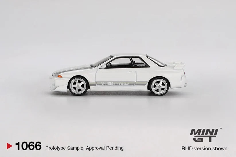 MINIGT - NISSAN SKYLINE GT-R (R32) VEILSIDE COMBAT C-I WHITE