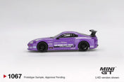 MINIGT 1/64 - Toyota Supra (A80) Top Secret GT-300 Top Secret Purple