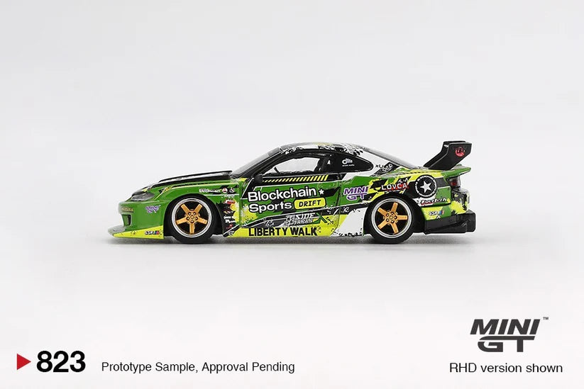 MGT00823-R * NISSAN LB-SUPER SILHOUETTE S15 SILVIA #555 V2 2024 FORMULA DRIFT JAPAN