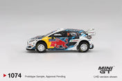 MINIGT 1/64 FORD PUMA RALLY1 #16 M-SPORT FORD WRT 2024 RALLY FINLAND 3RD PLACE - PRE ORDER