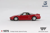 HONDA NS-X PROTOTYPE MIDSHIP SPORTS 1989 AYRTON SENNA W/ FIGURE - PRE ORDER