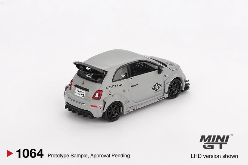 MINIGT - Abarth 595LB-WORKS x Abas Works Fighters