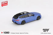 Minigt 1/64 BMW M5 Touring (G99) Marina Bay Blue Metallic - MGT01080-L