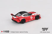 MINIGT 1/64 LB★WORKS Toyota GR Supra Red/White