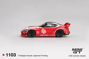 MINIGT 1/64 LB★WORKS Toyota GR Supra Red/White