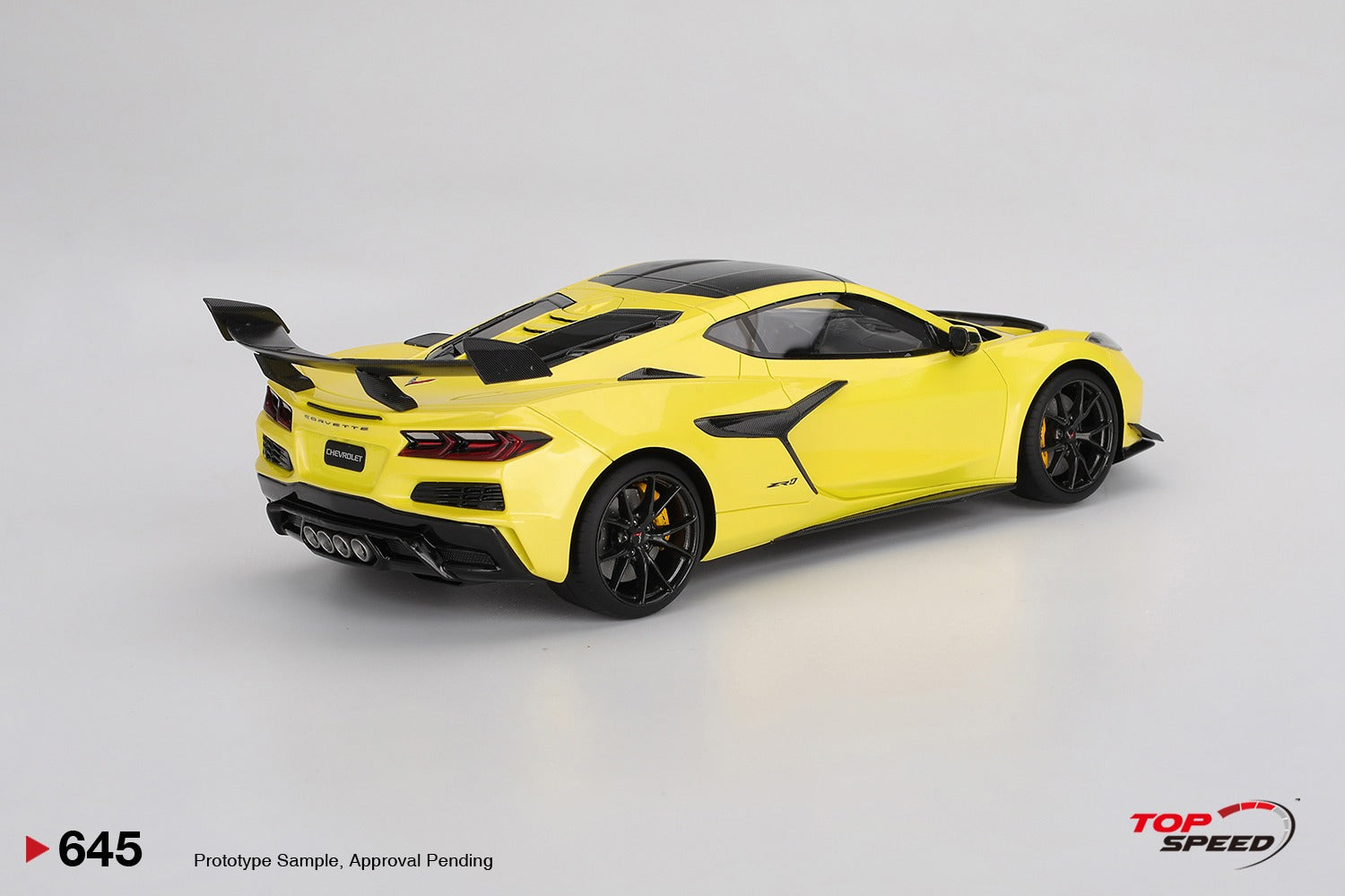 TS0645 * Chevrolet Corvette ZR1 Accelerate Yellow