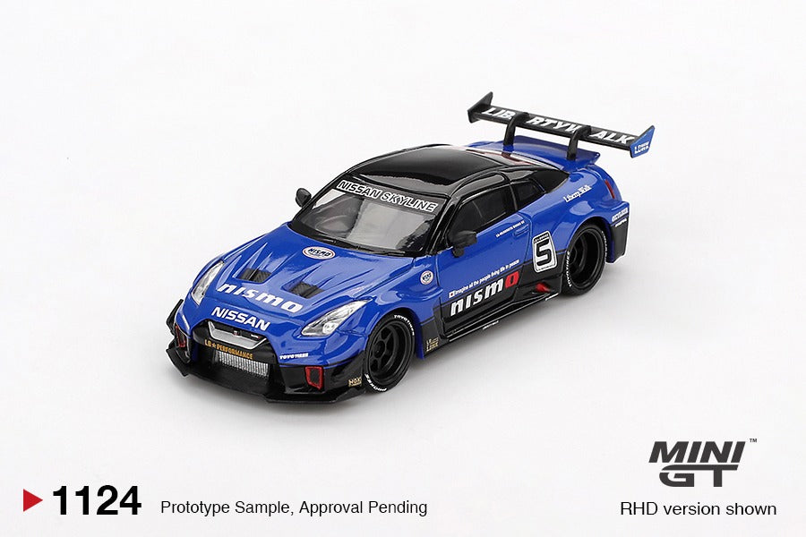 MINIGT 1/64 - LB-Silhouette WORKS GT NISSAN 35GT-RR Ver.2 Blue BL