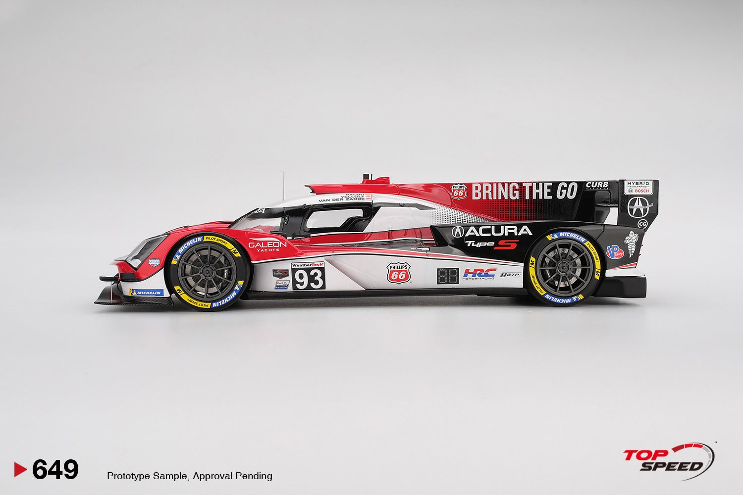 TS0649 * Acura ARX-06 #93 Acura Meyer Shank Racing 2025 IMSA Sebring 12 Hrs