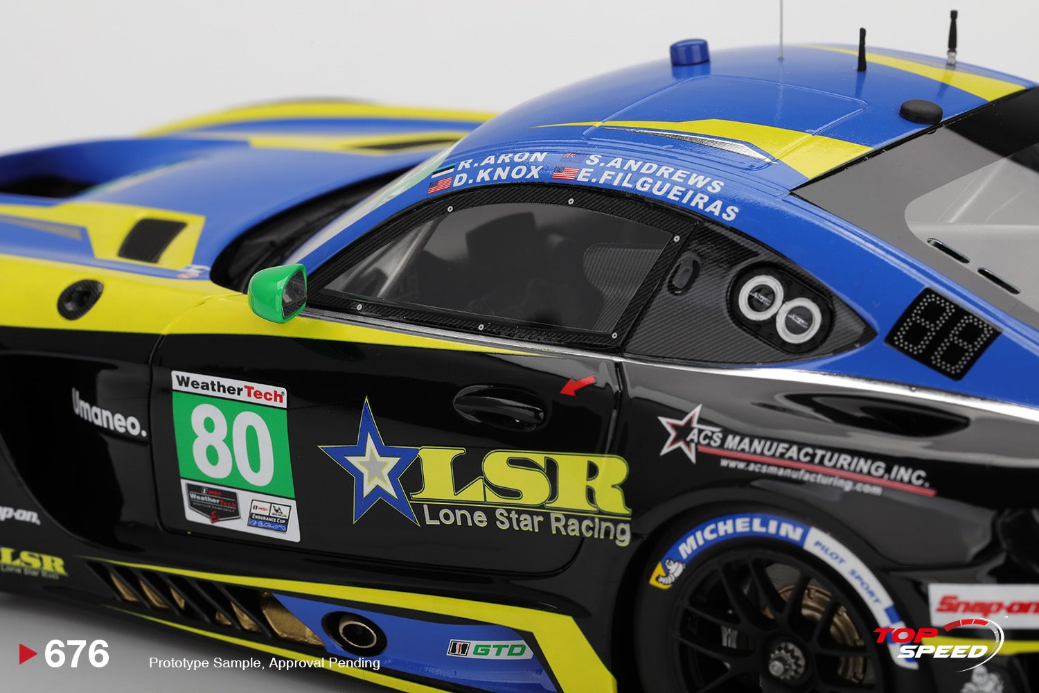 TS0676 * Mercedes-AMG GT3 EVO #80 Lone Star Racing 2025 IMSA Daytona 24 Hrs