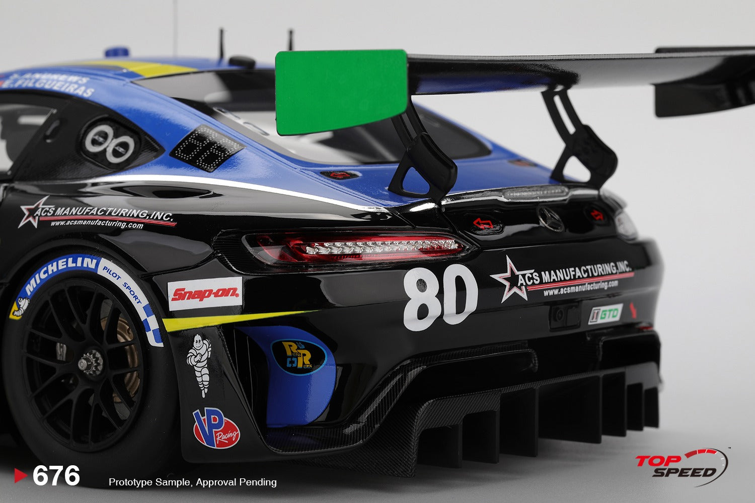 TS0676 * Mercedes-AMG GT3 EVO #80 Lone Star Racing 2025 IMSA Daytona 24 Hrs