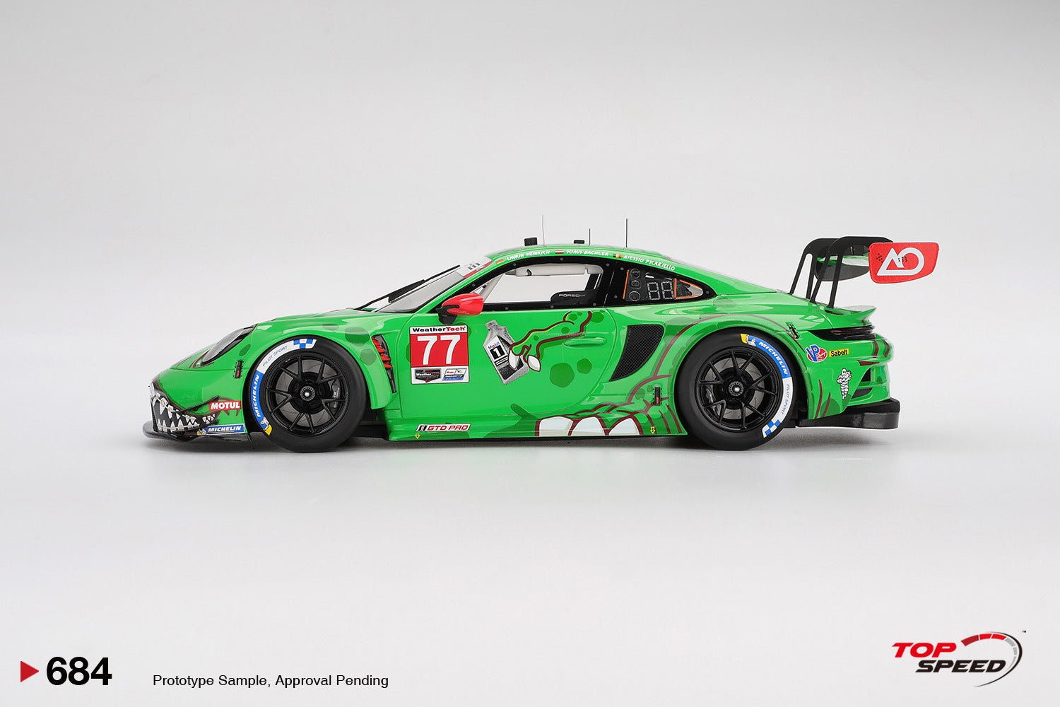 TS0684 * Porsche 911 GT3 R (992) #77 AO Racing 2025 IMSA Sebring 12 Hrs Class Winner