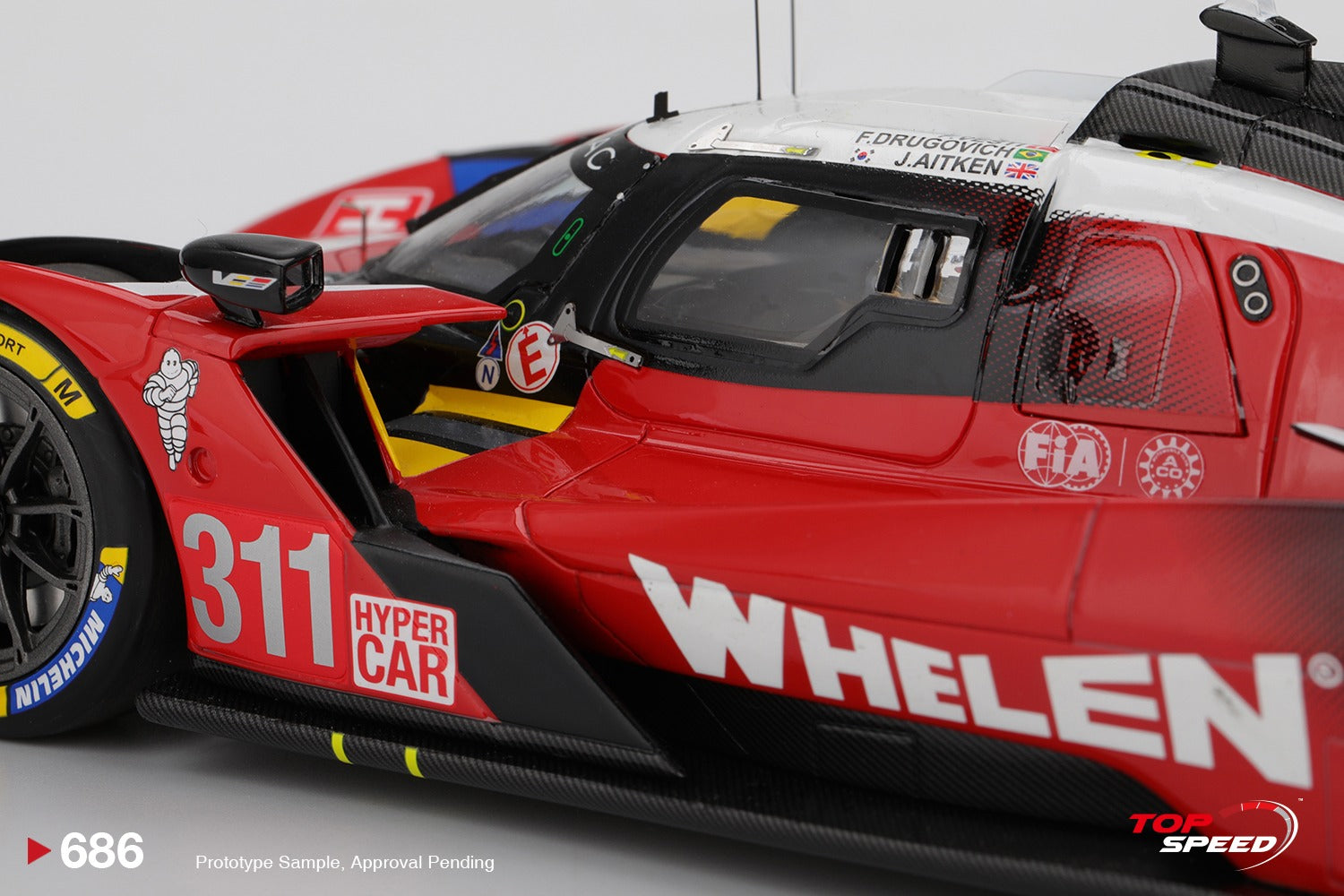 TOP SPEED - Cadillac V-Series.R #311 CADILLAC WHELEN 2025  Le Mans 24 Hrs
