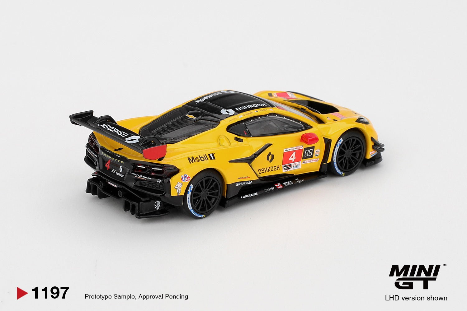 MINIGT 1/64 Chevrolet Corvette Z06 GT3.R #4 Corvette Racing by Pratt Miller Motorsports 2025 IMSA Daytona 24 Hrs