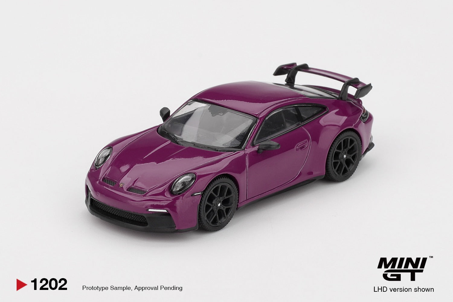 MINIGT 1/64 Porsche 911 (992.1) Rubystone Red Set